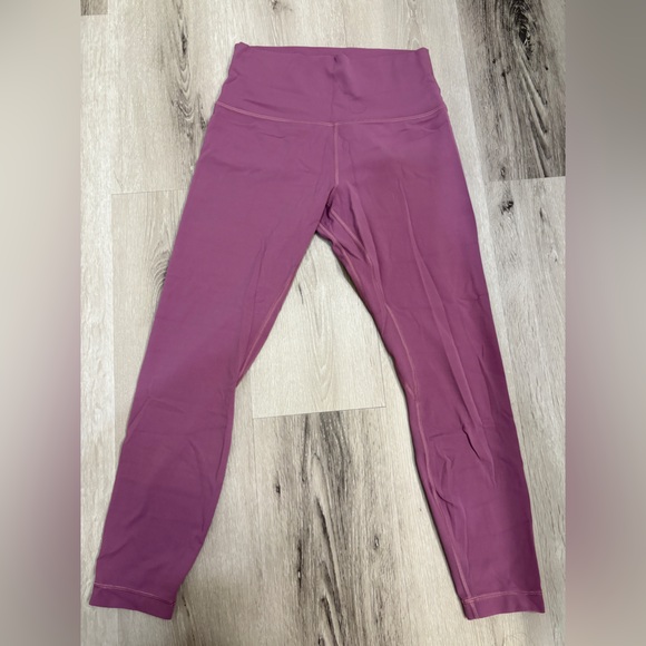 Lululemon align Asia fit leggings size L plum ish color *Rare color* - Picture 3 of 6